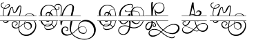 Monogram Challigraphy Brackets Standard